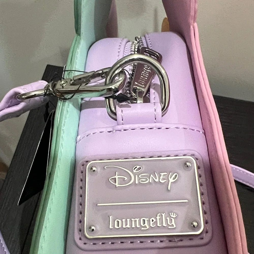 Loungefly Disney Pastel Mickey and Minnie Ghost crossbody Bag - Picture 3 of 4